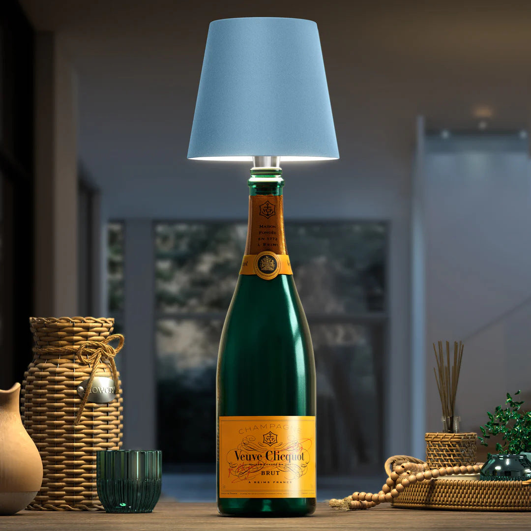Creative DIY Bottle Lamp, Unique Small Table Lamp, Modern Decorative Night Light for Modern Homes