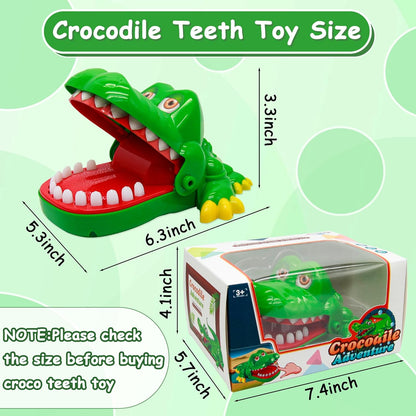 Crocodile Biting Finger Game Toy - Fun Prank and Family Game for Kids and Adults